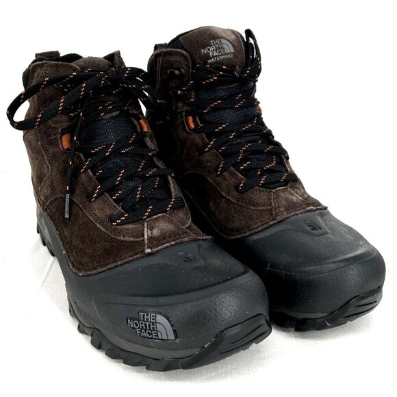 The North Face Mens Snowfuse Snow Boots Brown Size 13 - Picture 1 of 8